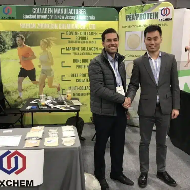 ZXCHEM展会水解牛肉蛋白粉