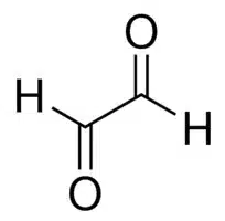 乙二醛结构式,C2H2O2